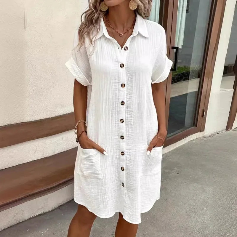 Elodie | Elegant Shirt Dress