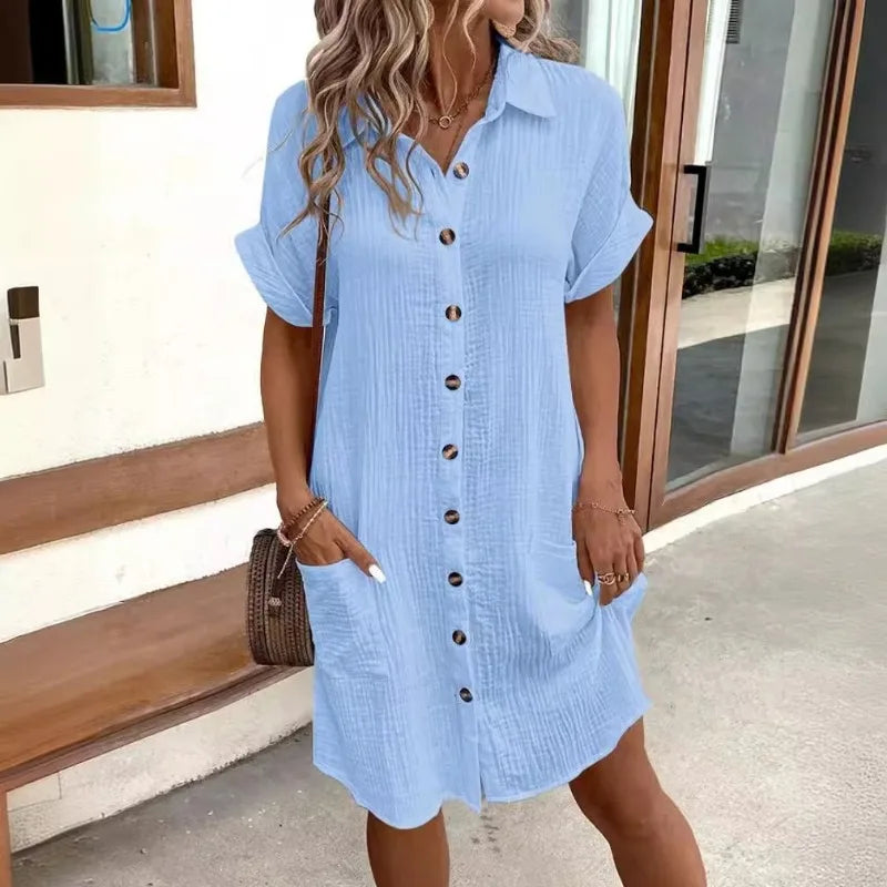 Elodie | Elegant Shirt Dress