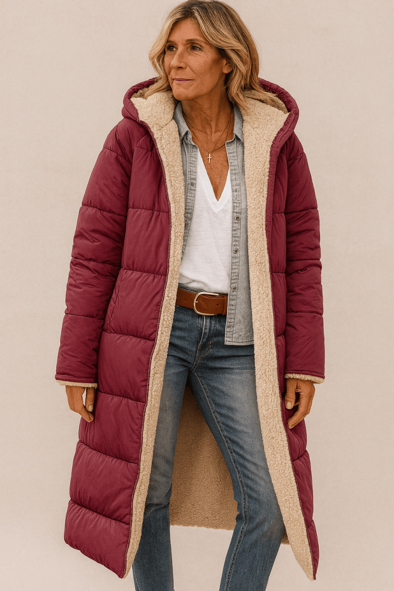 SASHA | SOFT AND LUSH REVERSIBLE COAT
