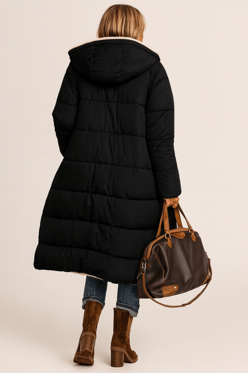 SASHA | SOFT AND LUSH REVERSIBLE COAT