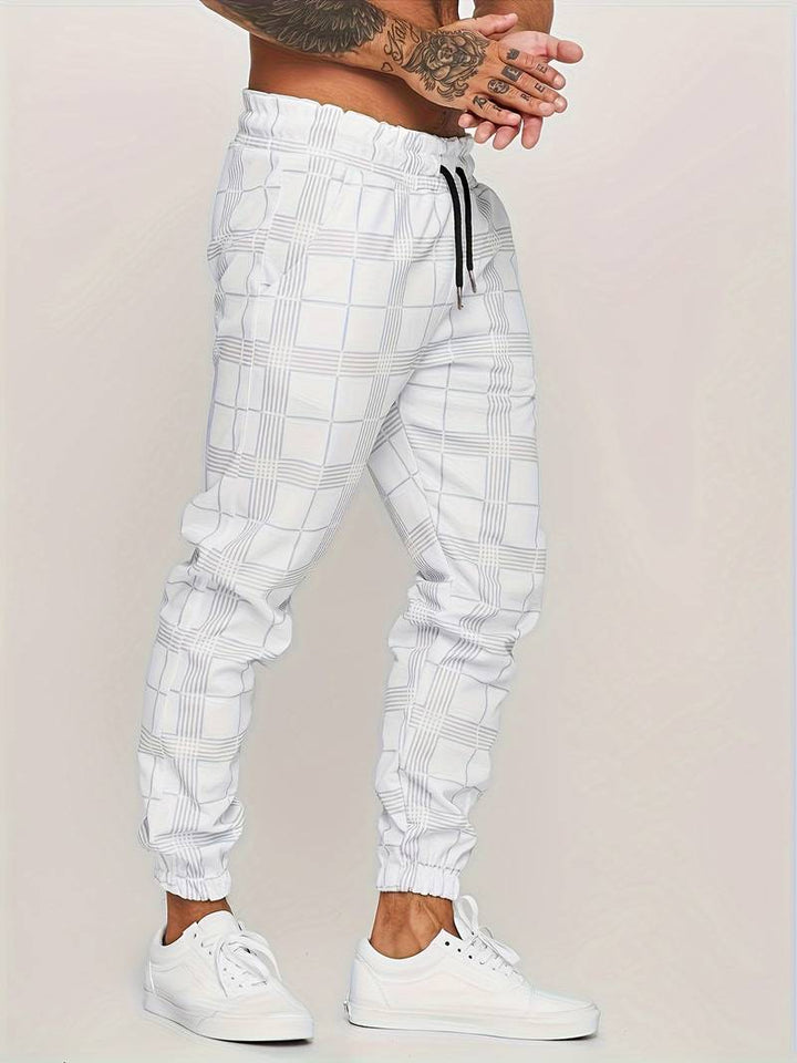 Renzo | Stylish Check Pants