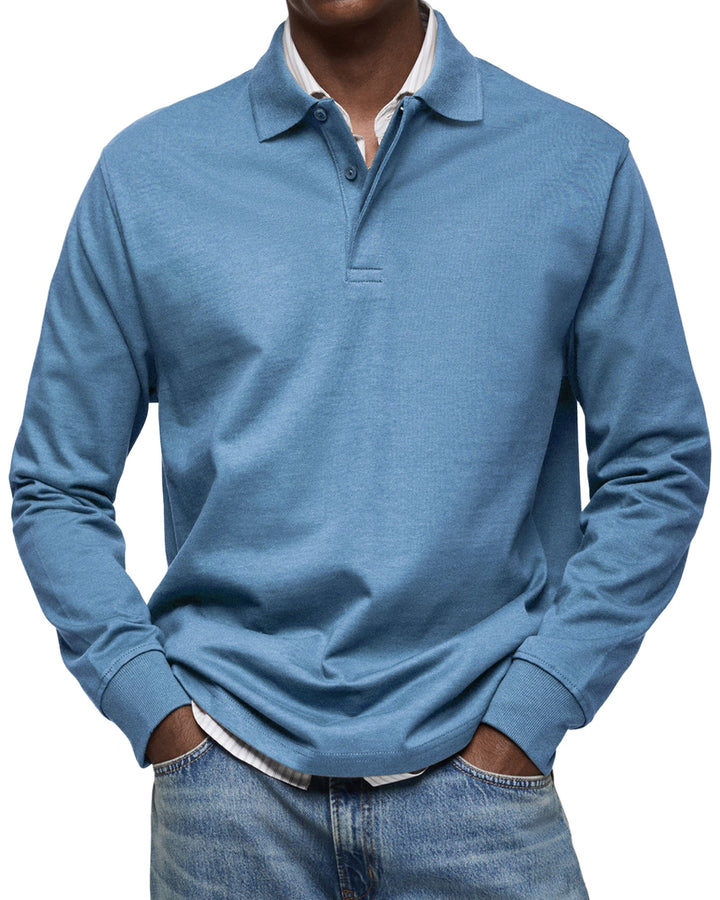 Henry – Classic Long Sleeve Polo