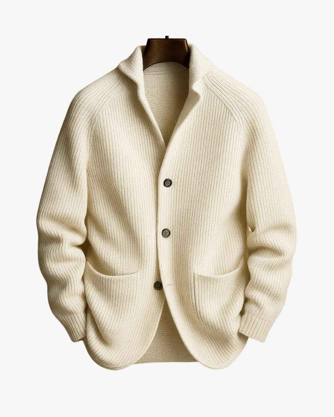Elmar – Tailored Button-Front Cardigan