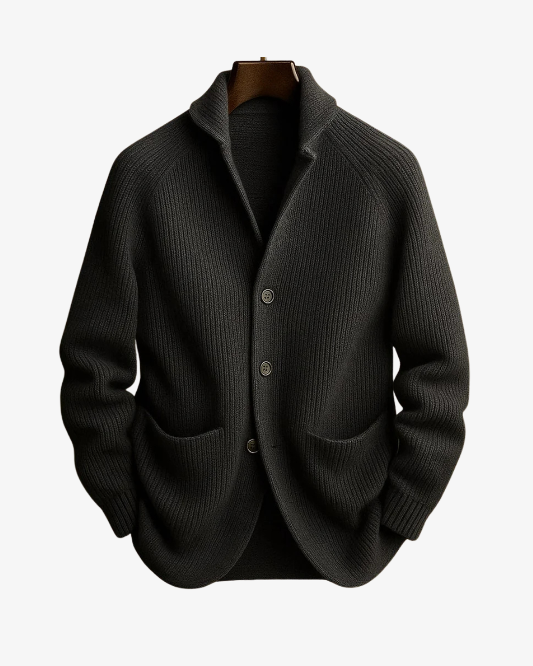 Elmar – Tailored Button-Front Cardigan