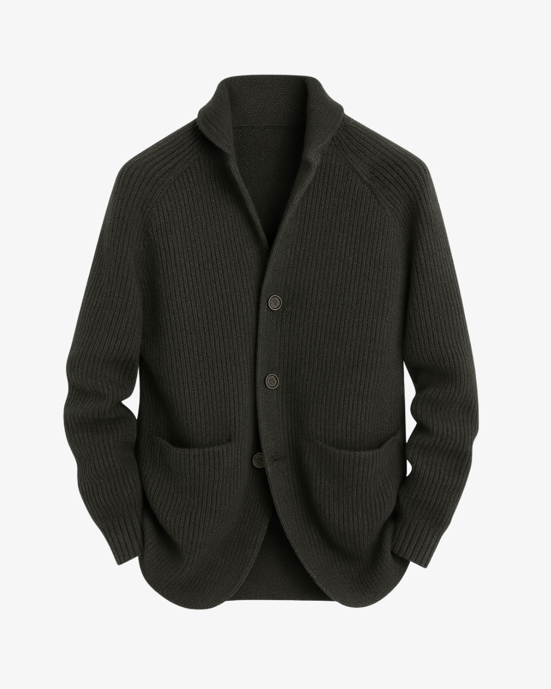 Elmar – Tailored Button-Front Cardigan