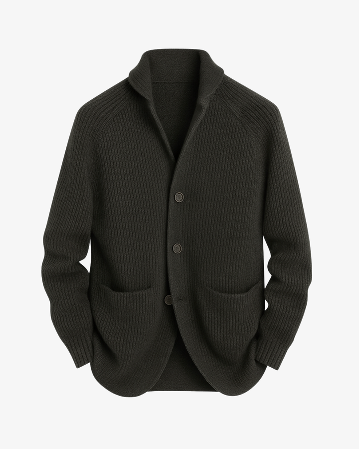 Elmar – Tailored Button-Front Cardigan