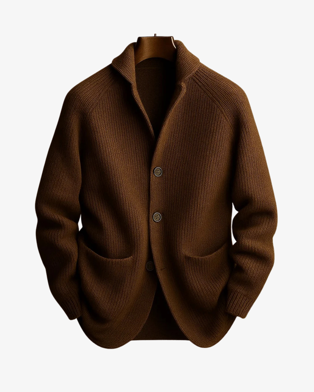 Elmar – Tailored Button-Front Cardigan