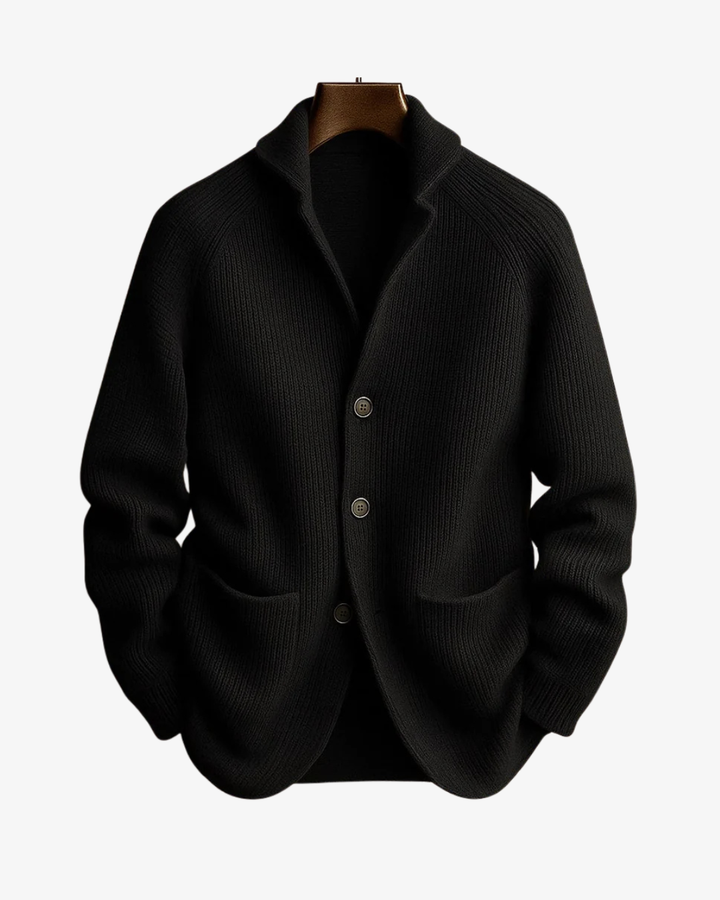 Elmar – Tailored Button-Front Cardigan