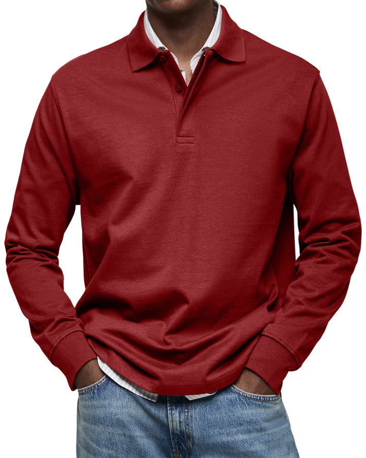 Henry – Classic Long Sleeve Polo