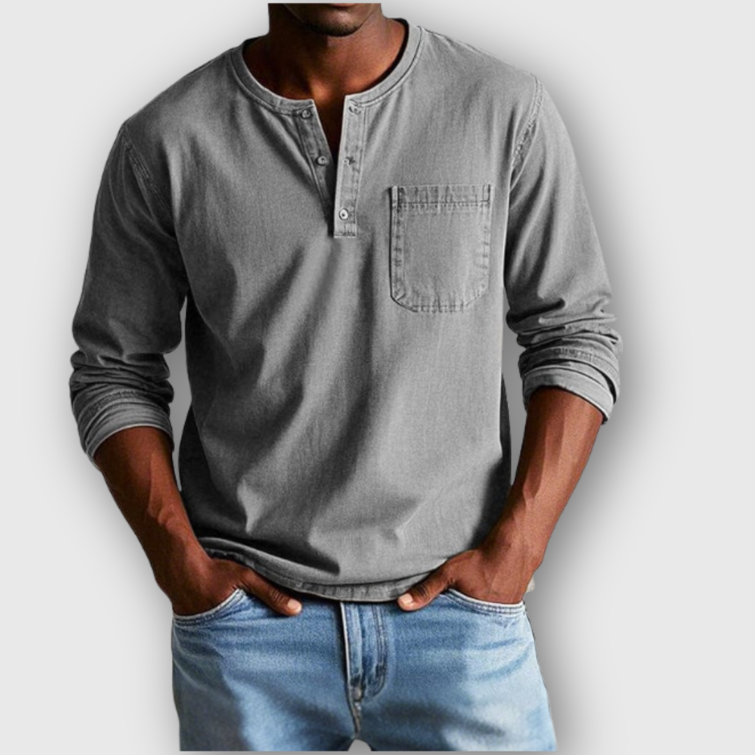 Max - Vintage Henley Shirt