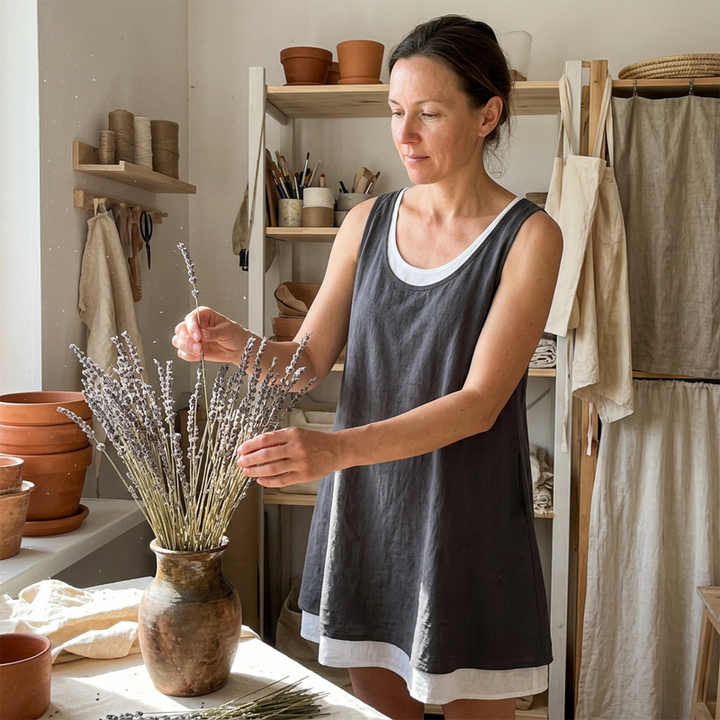 Abigail | Layered Tank Dress
