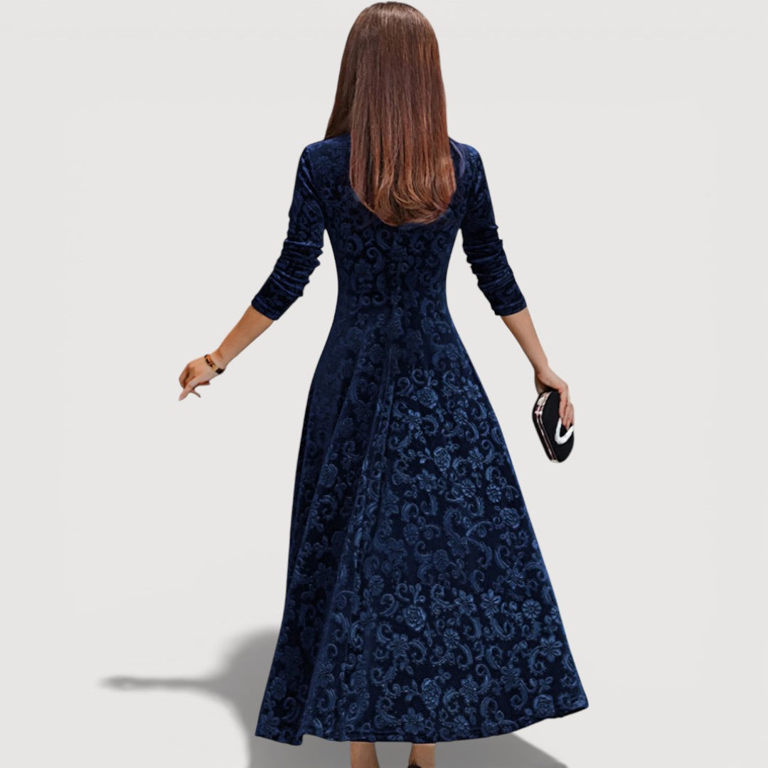 Jillian | Elegant Velvet Dress