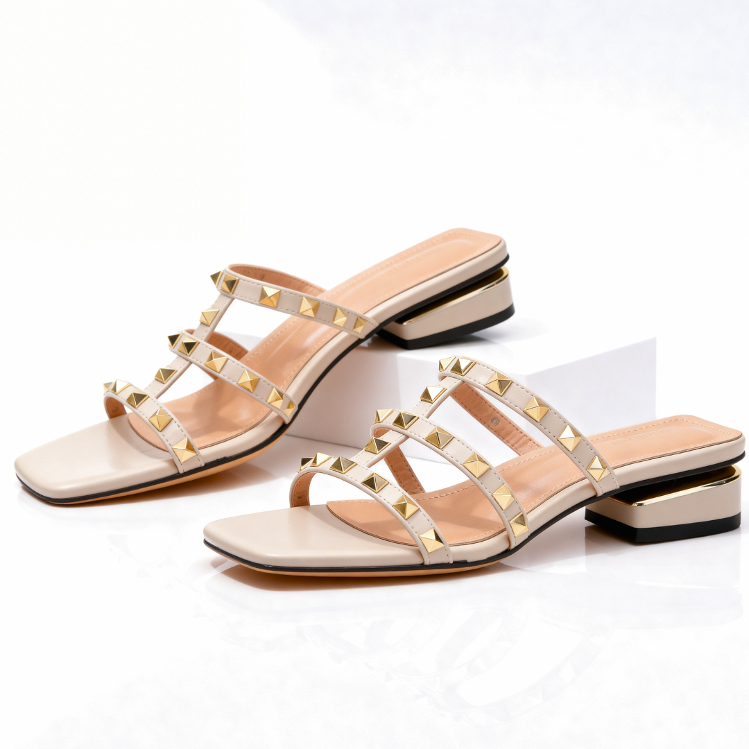 Lola | Studded Heels