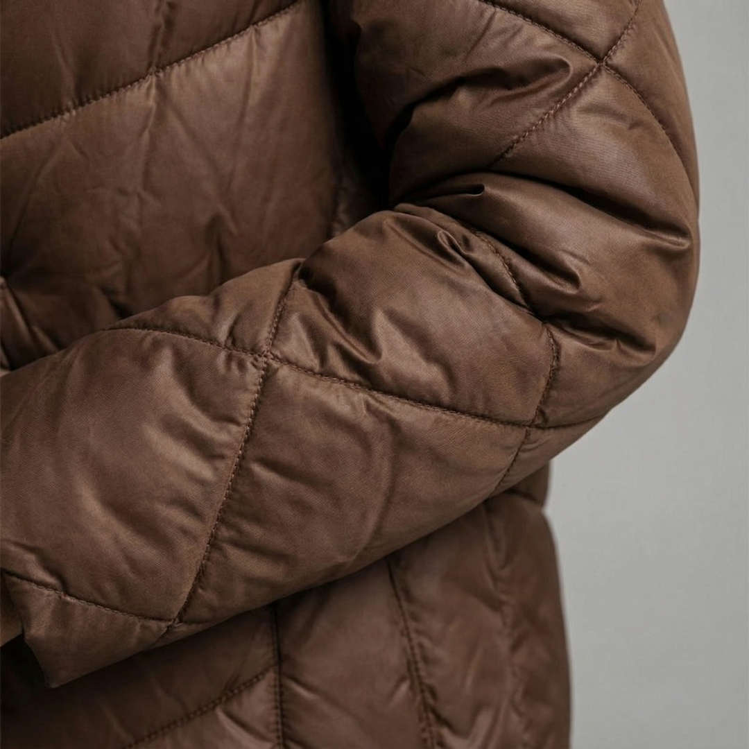 Naomi | Longline Quilted Winter Coat
