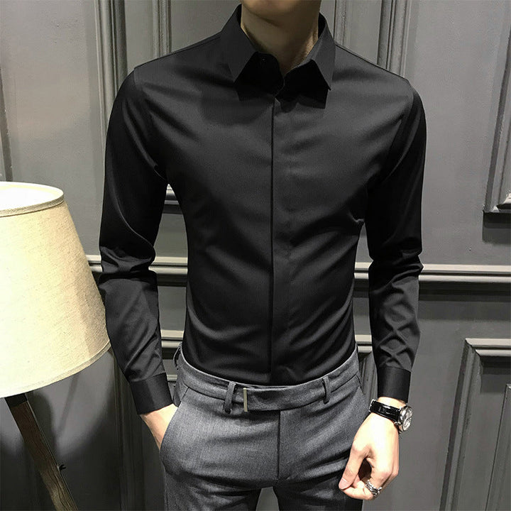 Nathan | Sharp and Simple Iron-Free Shirt