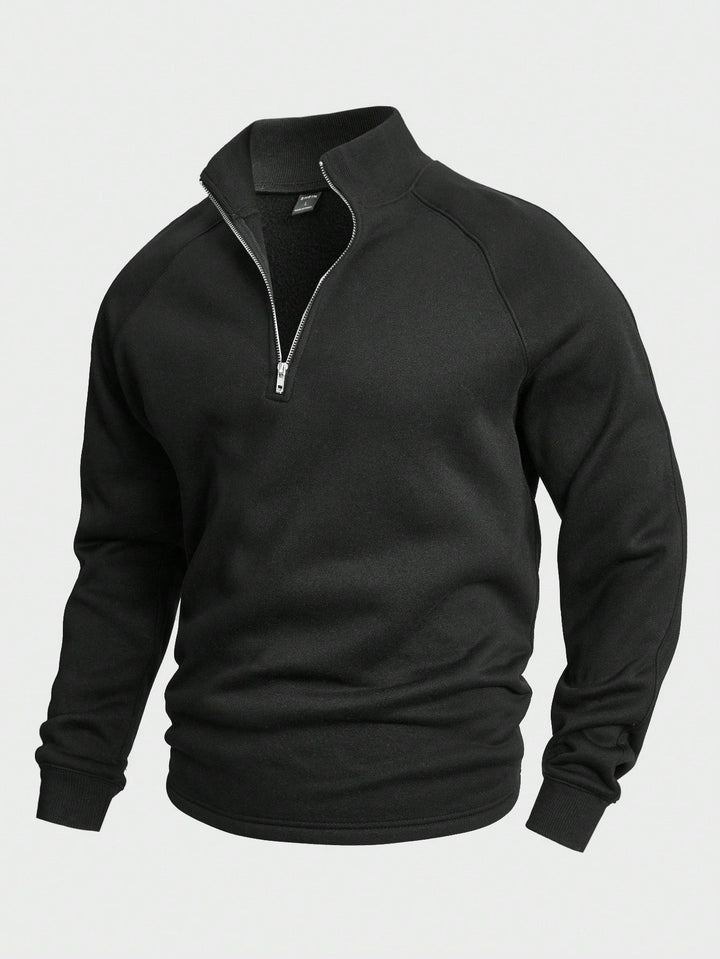 Kelvin | Stylish Zip High Neck Sweater
