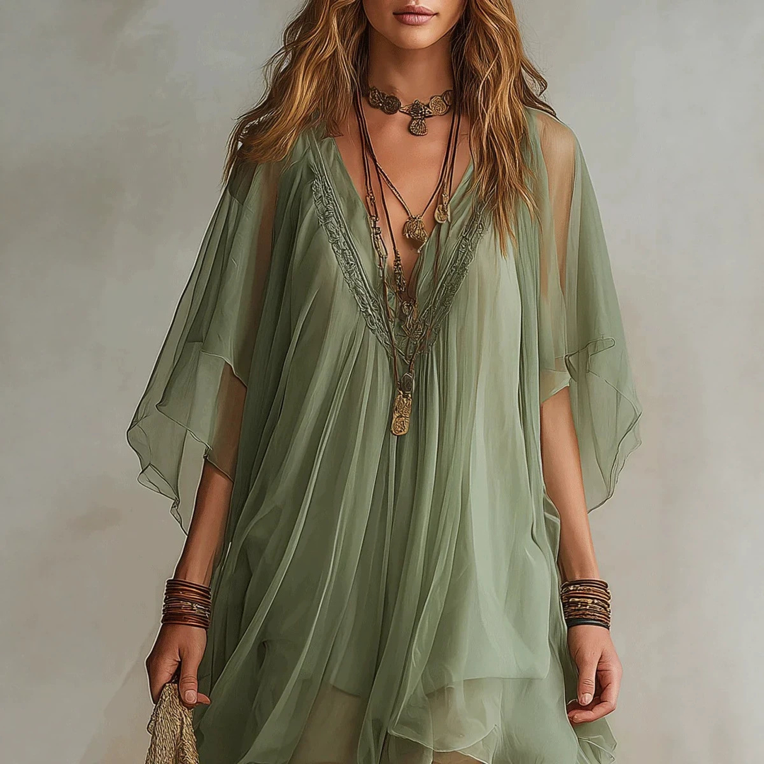 Isla | Chiffon Beach Dress