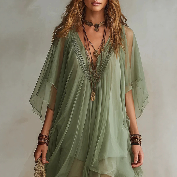 Isla | Chiffon Beach Dress