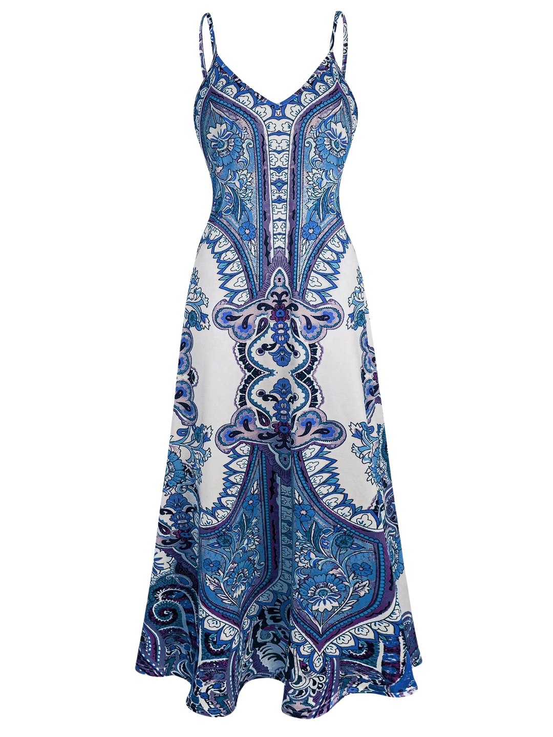 Georgina | Boho Floral Print Dress
