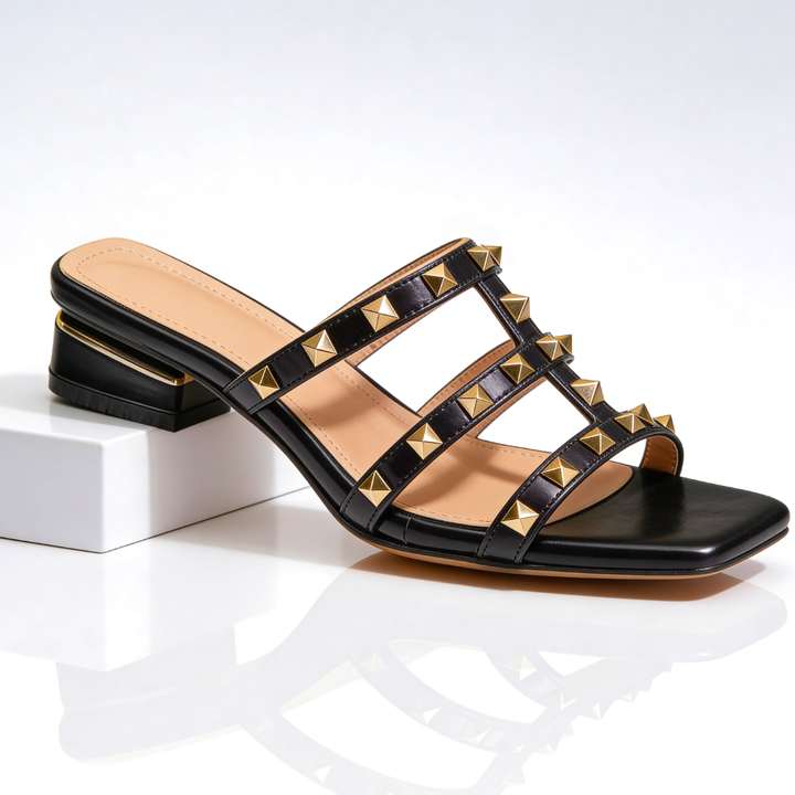 Lola | Studded Heels
