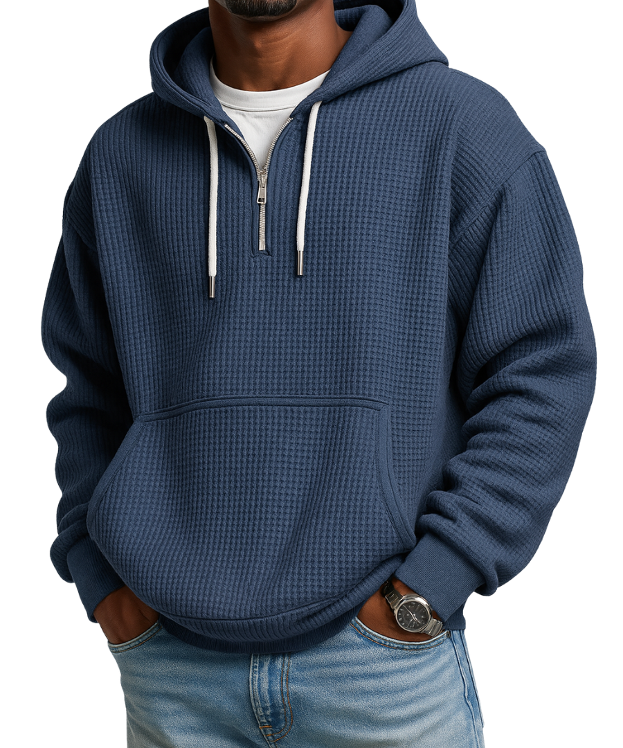 Hendrick | Stand-Collar Zip Pocket Shirt