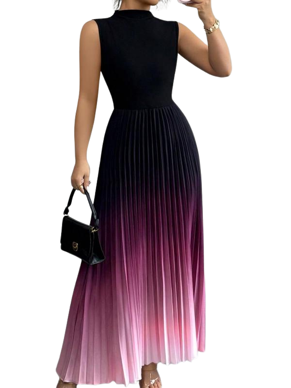 YZA™ | Elegant Ombre Sleeveless Evening Dress