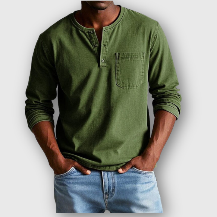 Max - Vintage Henley Shirt