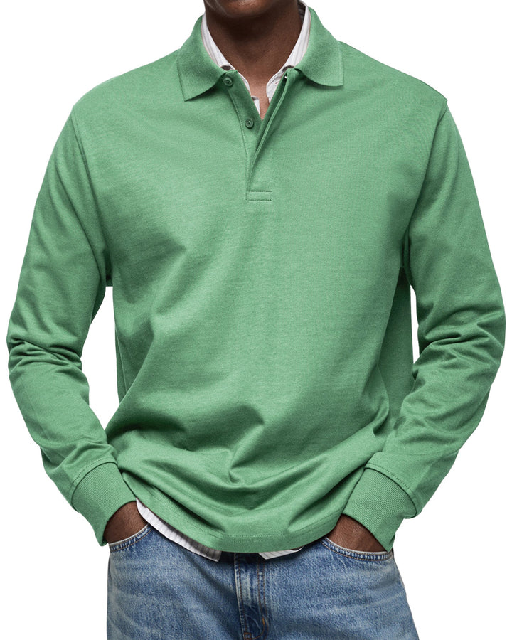 Henry – Classic Long Sleeve Polo