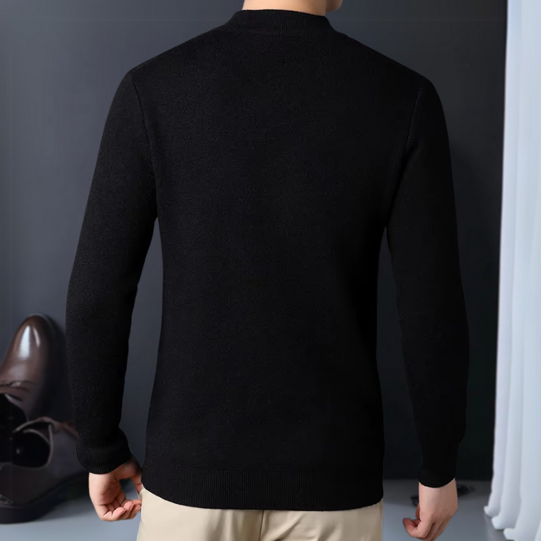 Derik | Chic Mock Neck Sweater