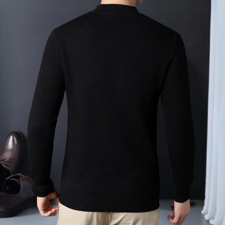 Derik | Chic Mock Neck Sweater