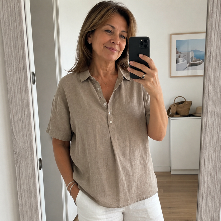 Willow | Blouse with Collar and Buttons