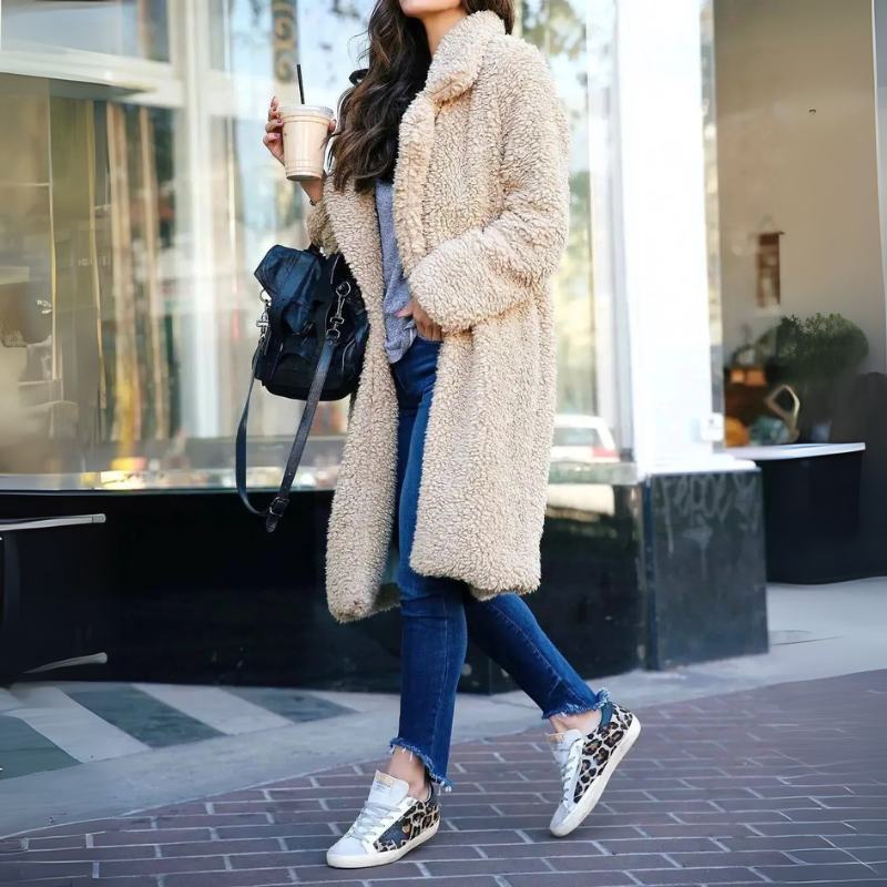 Emily | Long Fleece Winter Coat
