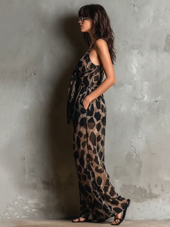 Leonor | Animal print jumpsuit