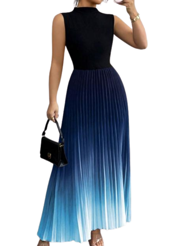 YZA™ | Elegant Ombre Sleeveless Evening Dress