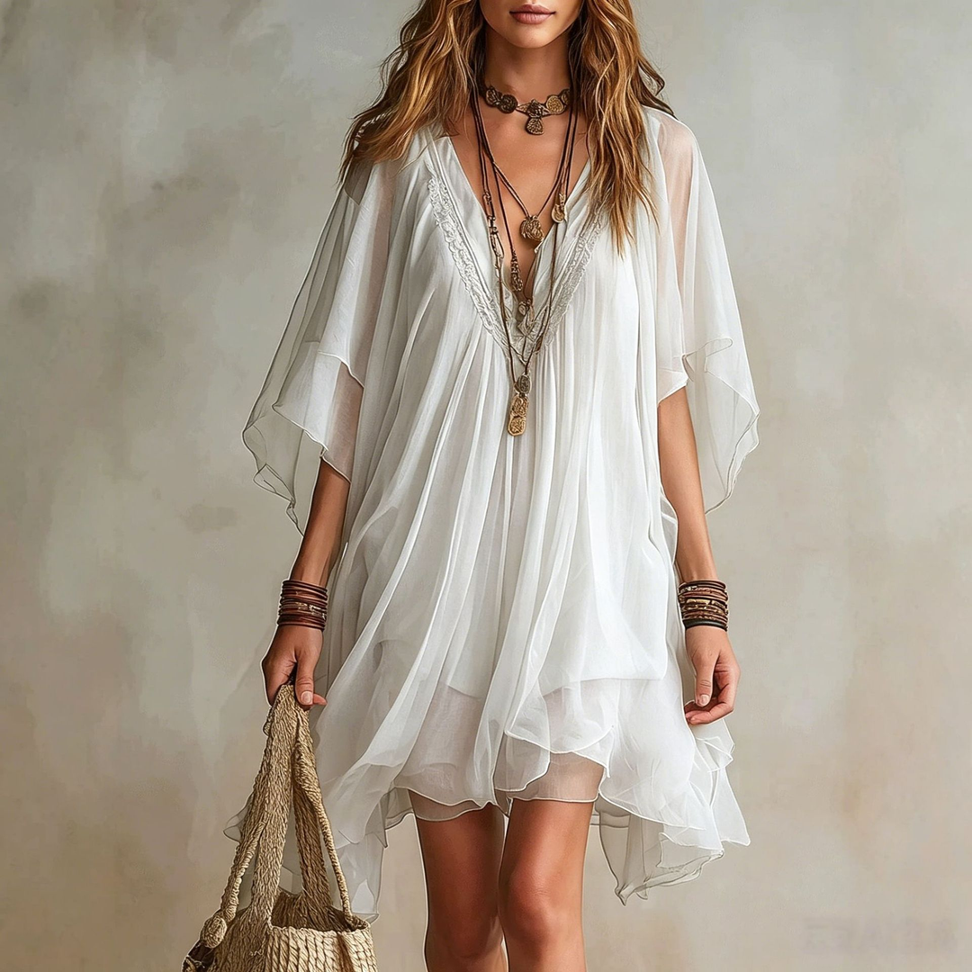 Isla | Chiffon Beach Dress
