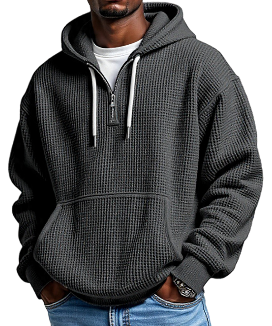 Hendrick | Stand-Collar Zip Pocket Shirt