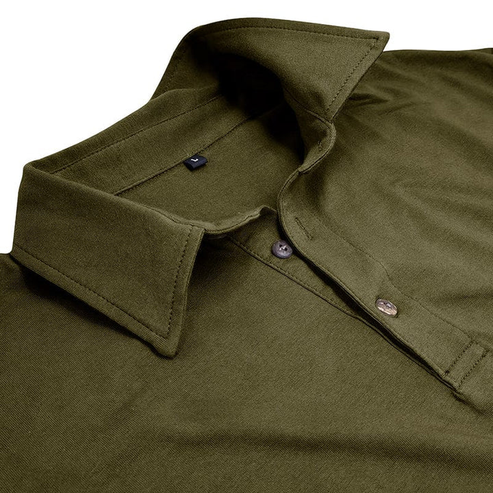 Drayce | Muscle Fit Longsleeve Polo