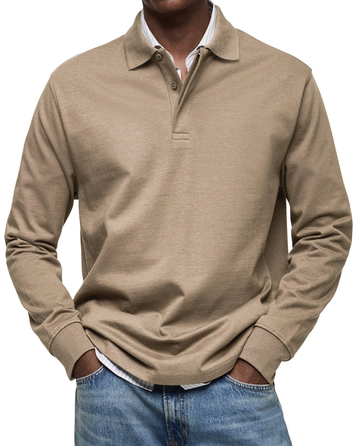 Henry – Classic Long Sleeve Polo