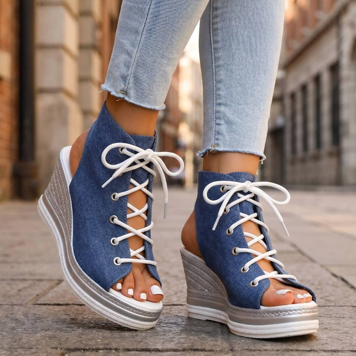 Emanuela | Wedge Sandals