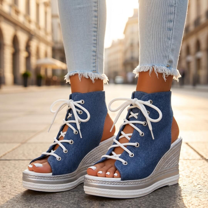 Emanuela | Wedge Sandals