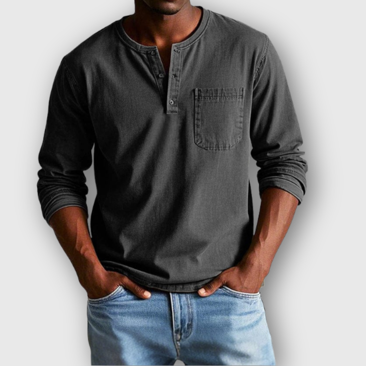 Max - Vintage Henley Shirt