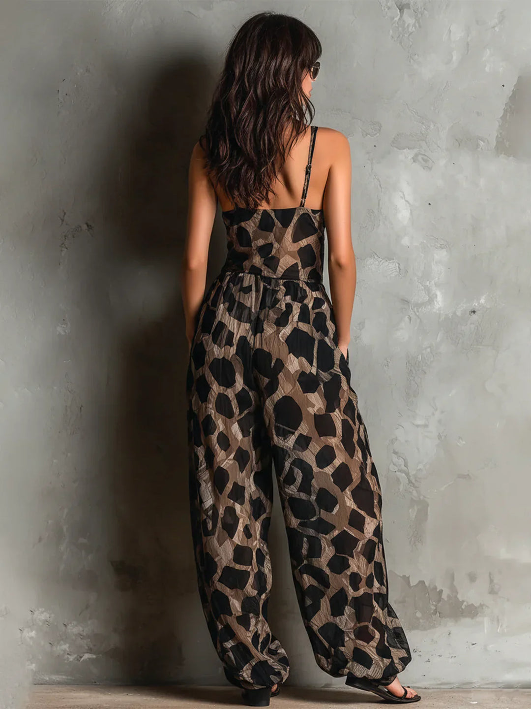 Leonor | Animal print jumpsuit