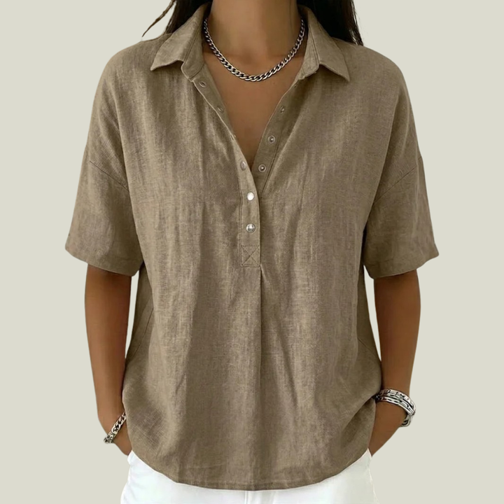 Willow | Blouse with Collar and Buttons