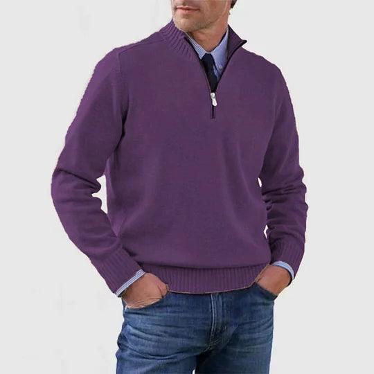 Phalen | Classic Half Zip Sweater
