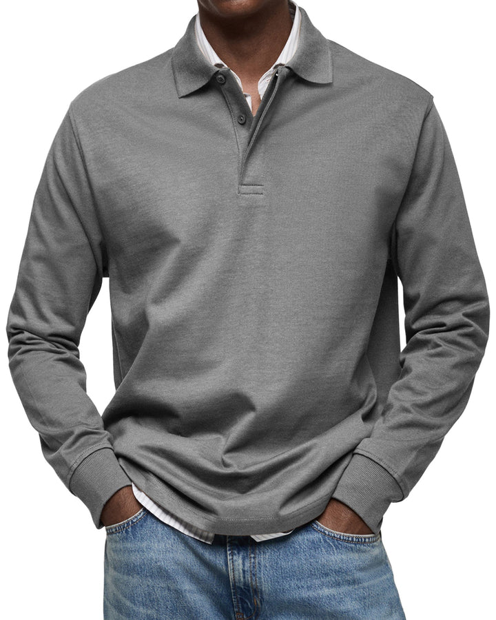Henry – Classic Long Sleeve Polo