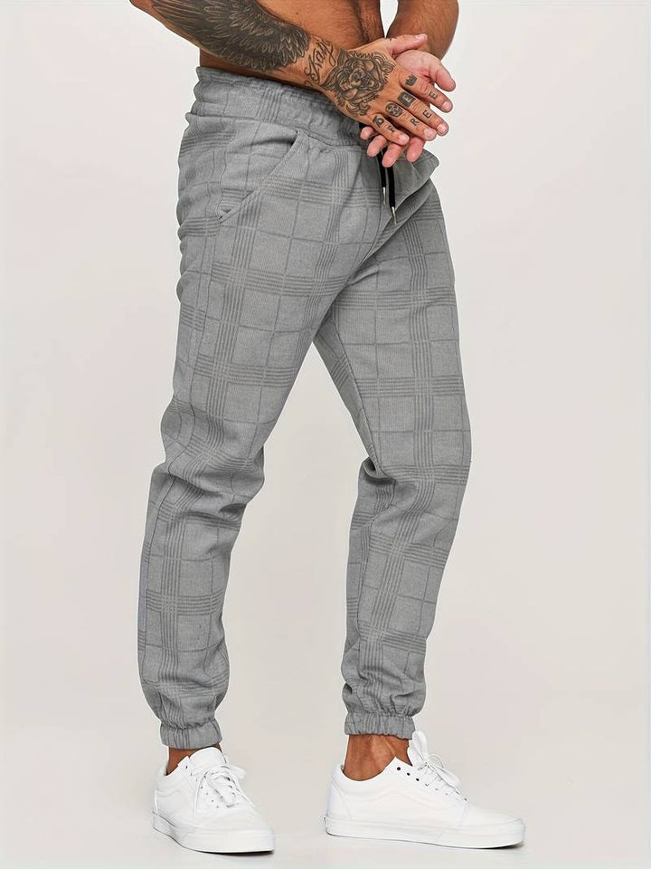 Renzo | Stylish Check Pants
