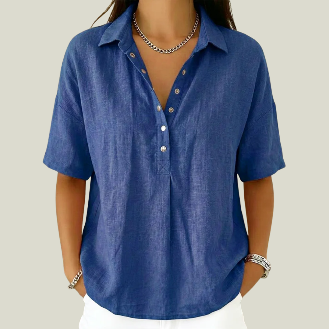 Willow | Blouse with Collar and Buttons