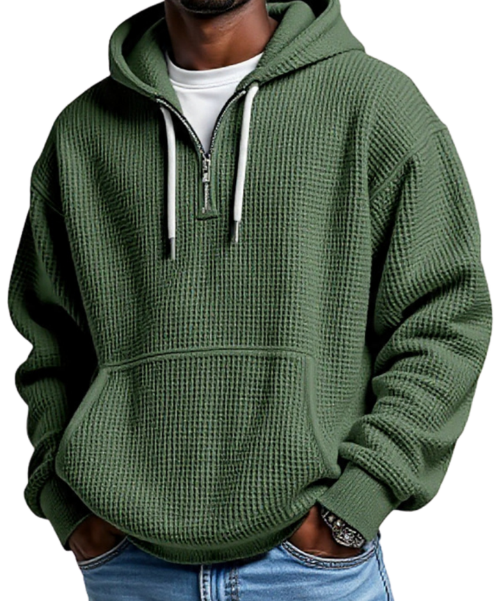 Hendrick | Stand-Collar Zip Pocket Shirt