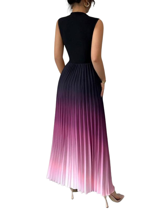 YZA™ | Elegant Ombre Sleeveless Evening Dress