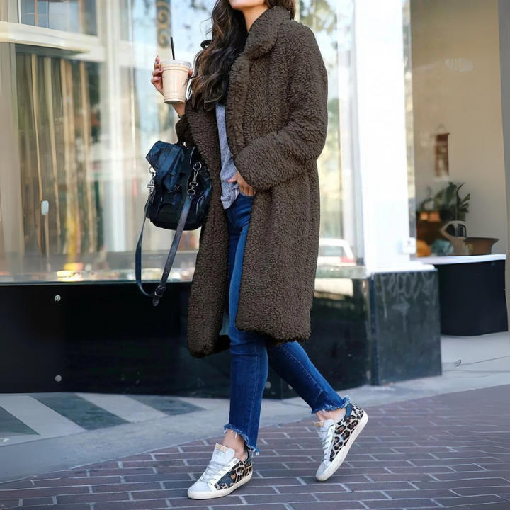 Emily | Long Fleece Winter Coat